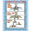 overhead lines accessories tension clamp suspension cable clamp electrical pole line hardware power transmission line